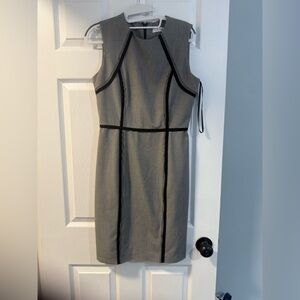 Calvin Klein - Black and White-  Dress - Size 4